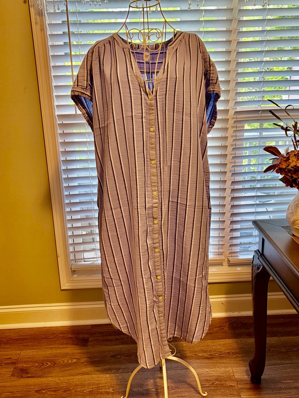 Gap Linen Shirt Dress